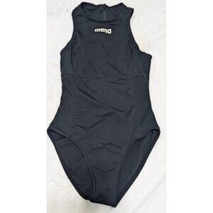 Arena Waterpolo one piece swimsuit black size 34